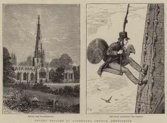 Seneste reparationer i Ashbourne Church, Derbyshire